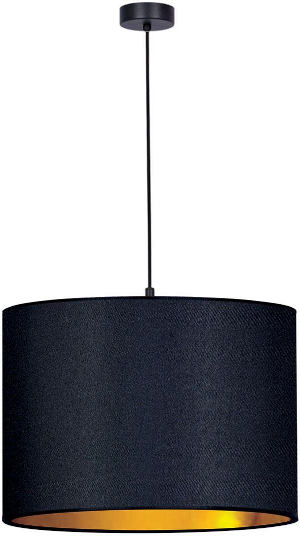 Kaja Auro lámpara colgante 1x40 W negro-oro K-4325
