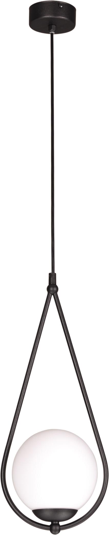 Kaja Neve Black lámpara colgante 1x40 W negro K-4770