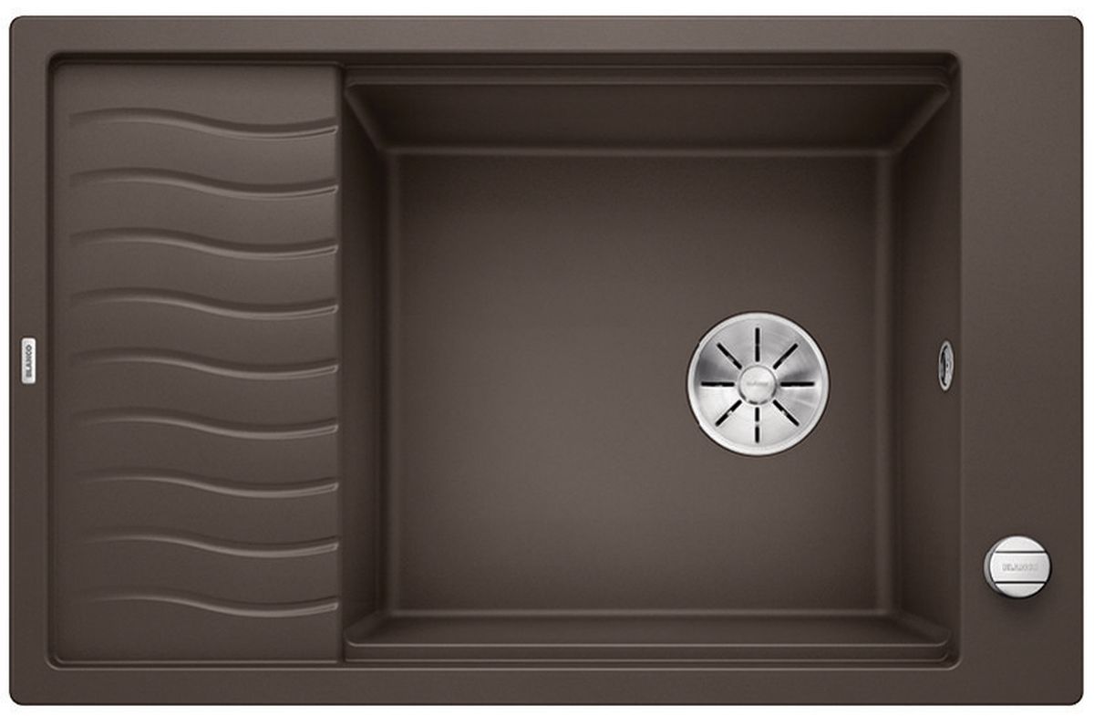 Blanco Elon XL 6 S fregadero de granito 78x50 cm marrón 524843