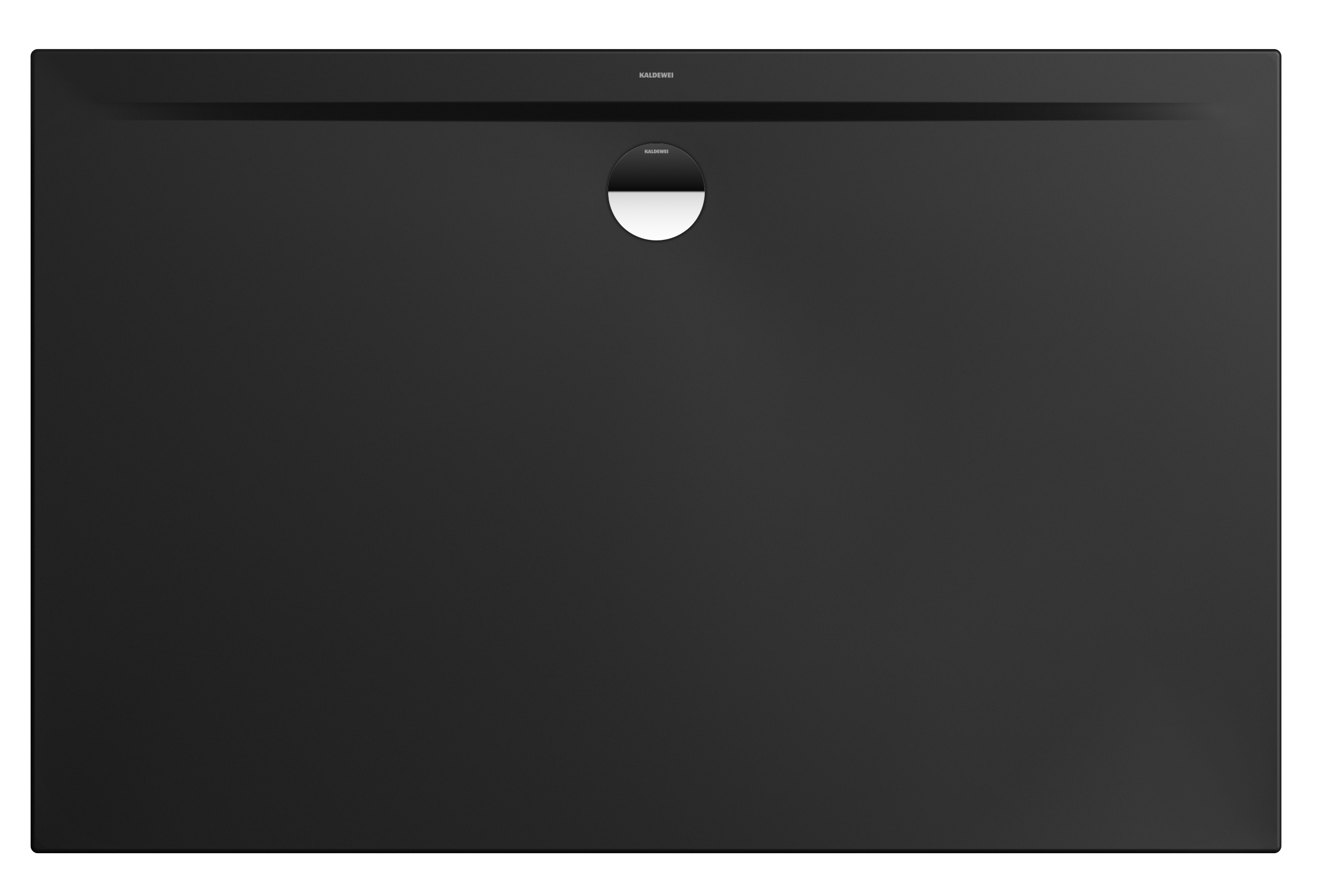 Kaldewei Superplan Zero plato de ducha rectangular 120x90 cm negro 355447980676