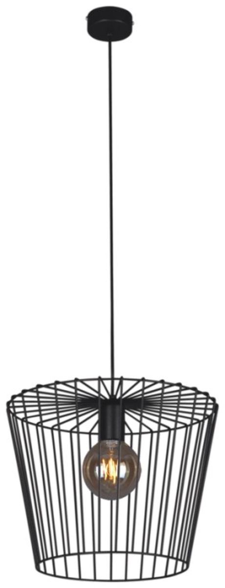 Kaja Soul Black lámpara colgante 1x60 W negro K-4641