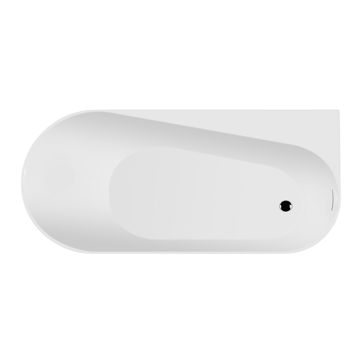 Ksuro 04 bañera exenta 170x80 cm oval blanco 32007000