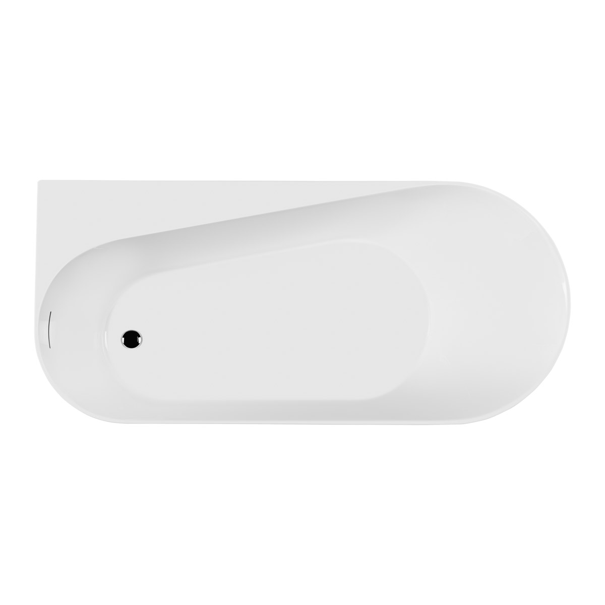 Ksuro 04 bañera exenta 170x78 cm oval blanco 32008000