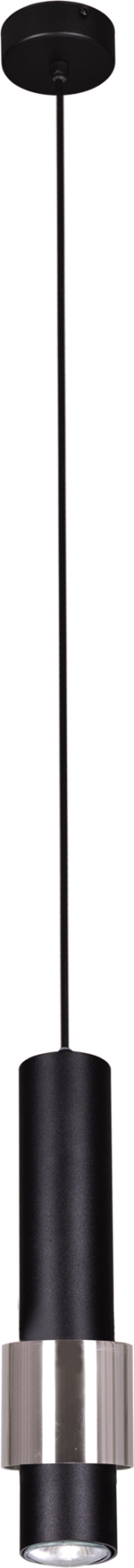 Kaja Nikos lámpara colgante 1x10 W negro-cromo K-4713