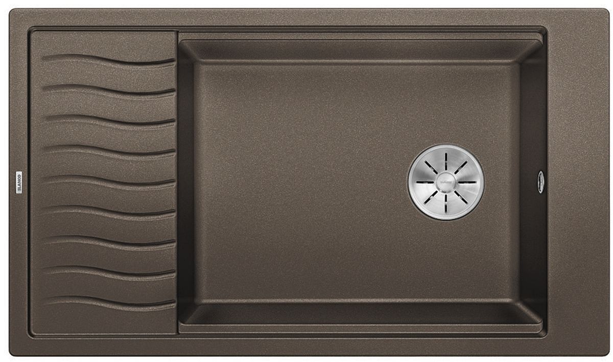 Blanco Elon XL 8 S fregadero de granito 86x50 cm marrón 524879