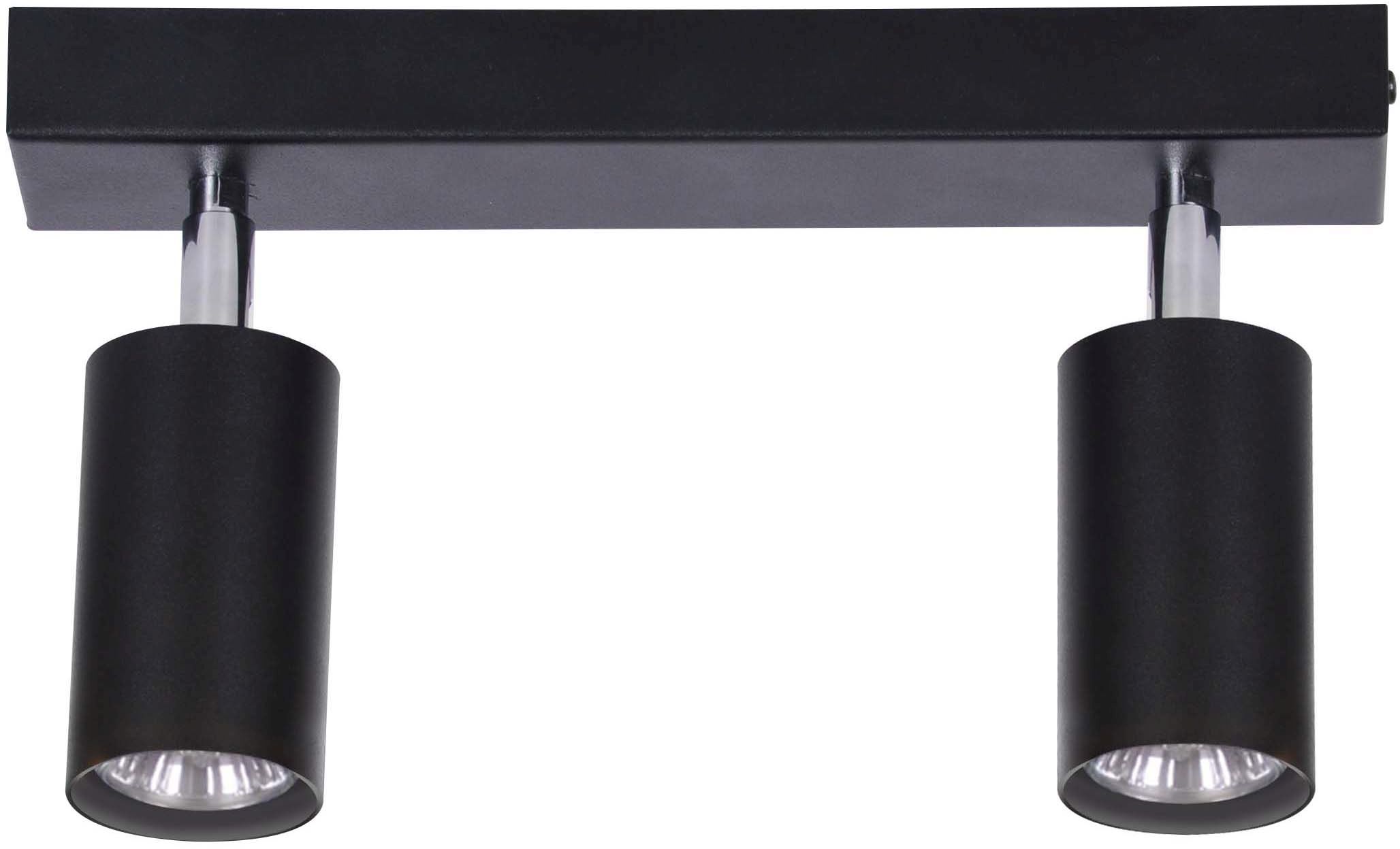 Kaja Monti lámpara de techo 2x10 W negro K-4726
