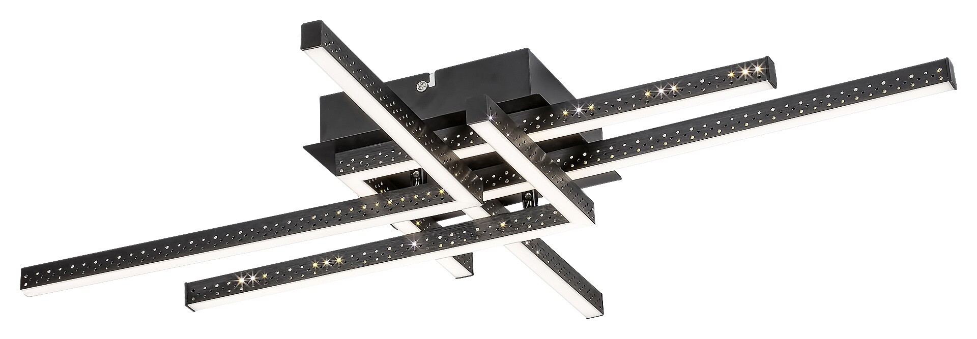 Rabalux Casimir lámpara de techo 4x35 W blanco-negro 5268