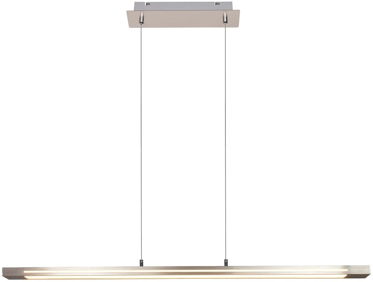 Rabalux Yordana lámpara colgante 1x27 W blanco-cromo 5280