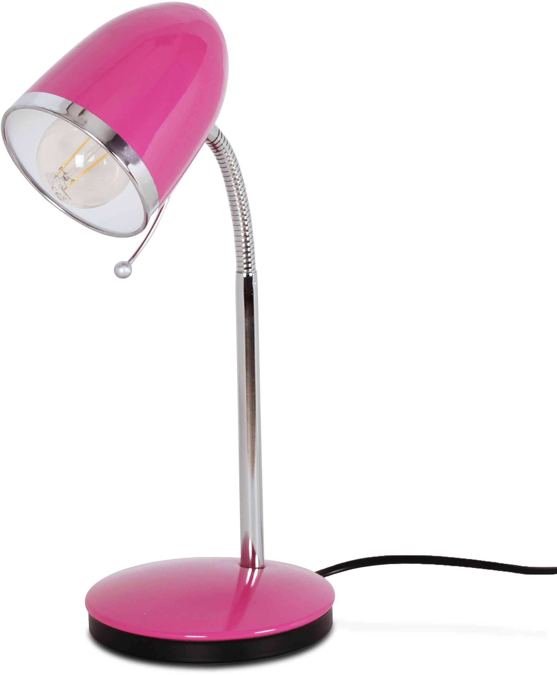 Kaja Kajtek lámpara para escritorio 1x40 W rosa K-MT-200RÓŻOWY