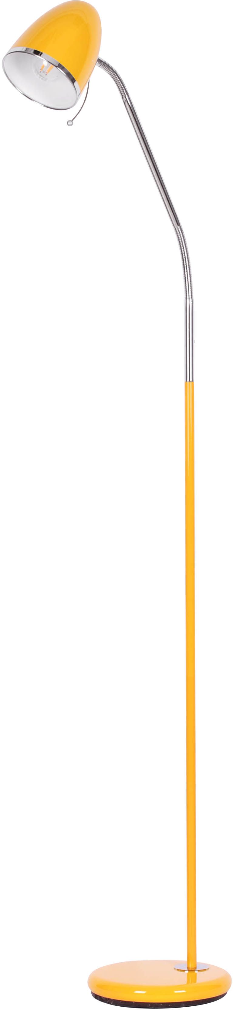 Kaja Kajtek I lámpara de pie 1x40 W amarillo K-MT-201ŻÓŁTY