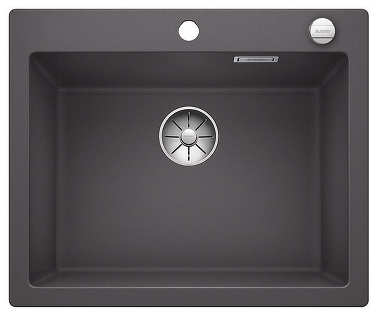 Blanco Pleon 6 fregadero de granito 61.5x51 cm gris/grafito/ónix 523687