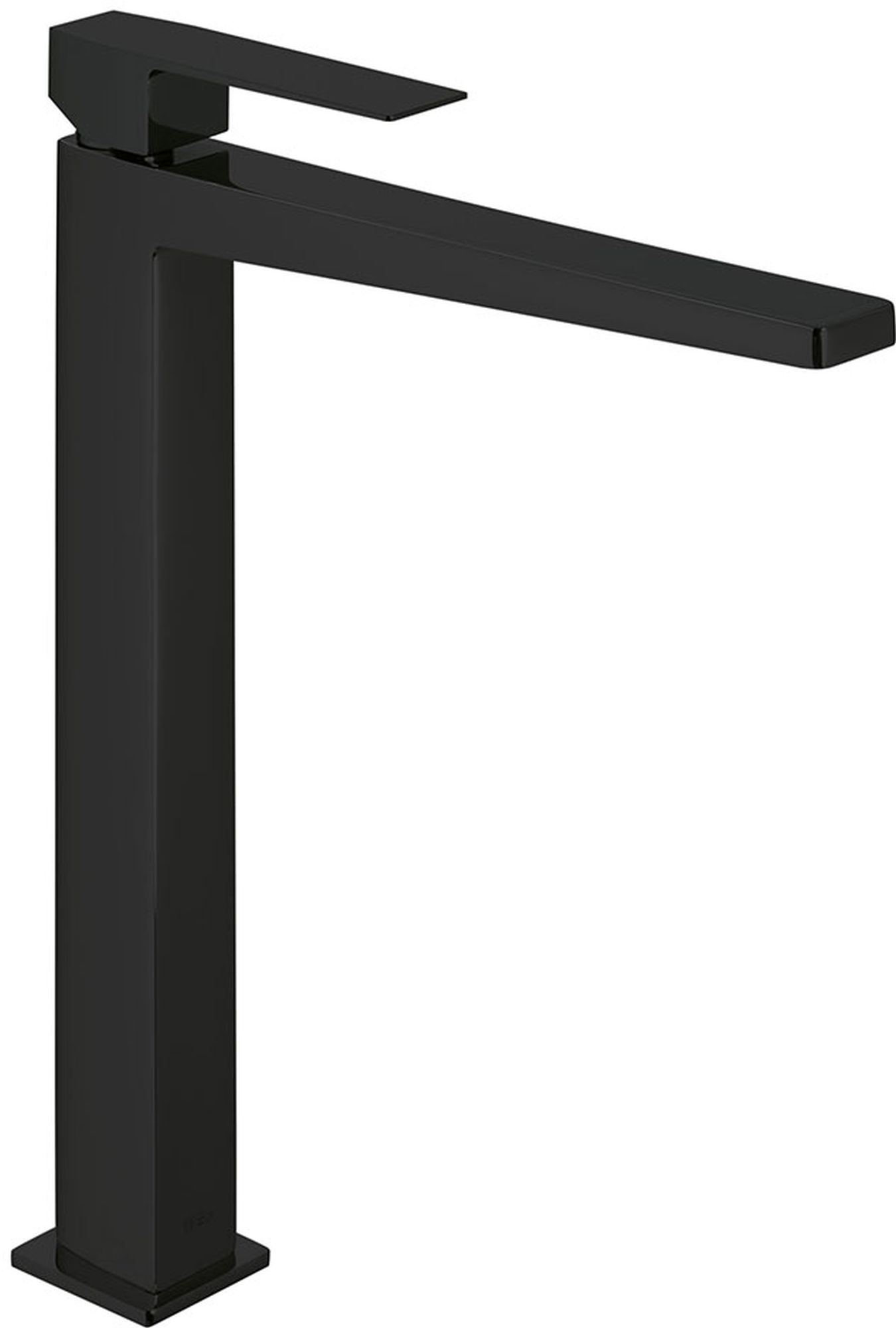 Tres Slim Exclusive grifo para lavabo de pie negro 202.103.05.NM