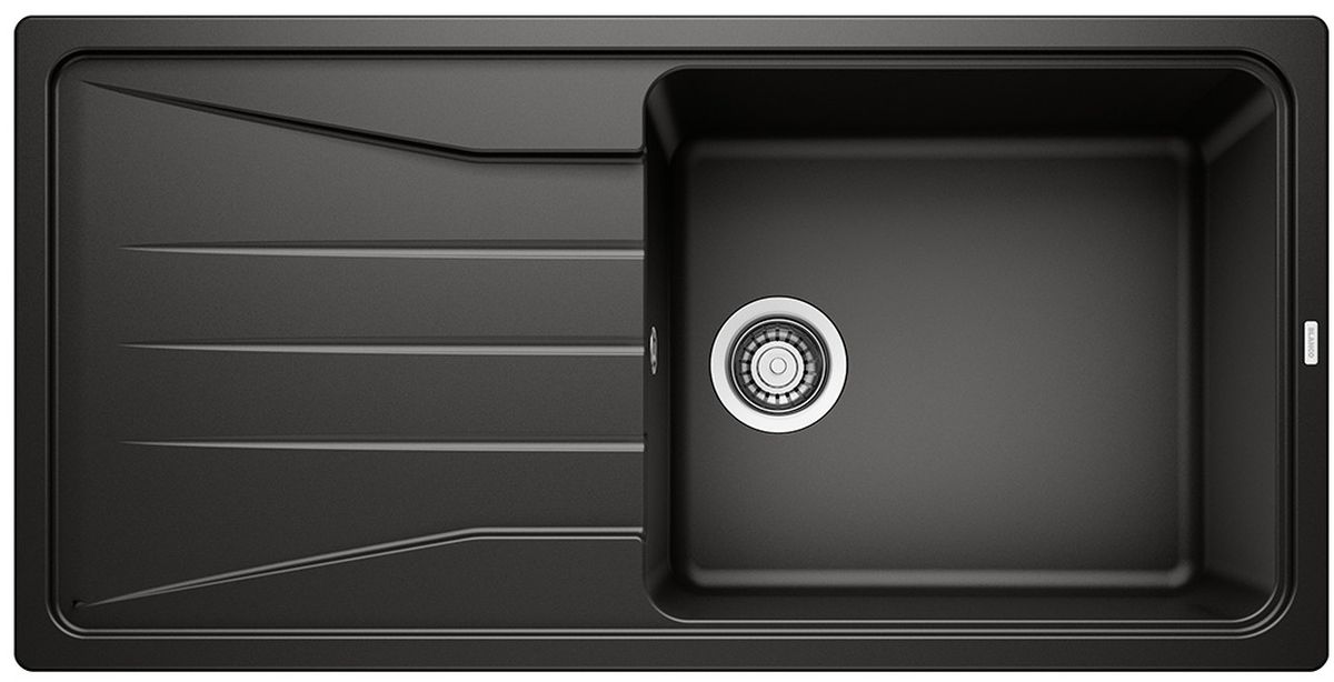 Blanco Sona XL 6 S fregadero de granito 100x50 cm negro 525977