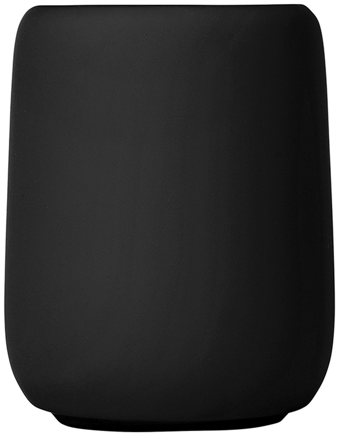 Blomus Sono vaso para cepillos de dientes negro B66276
