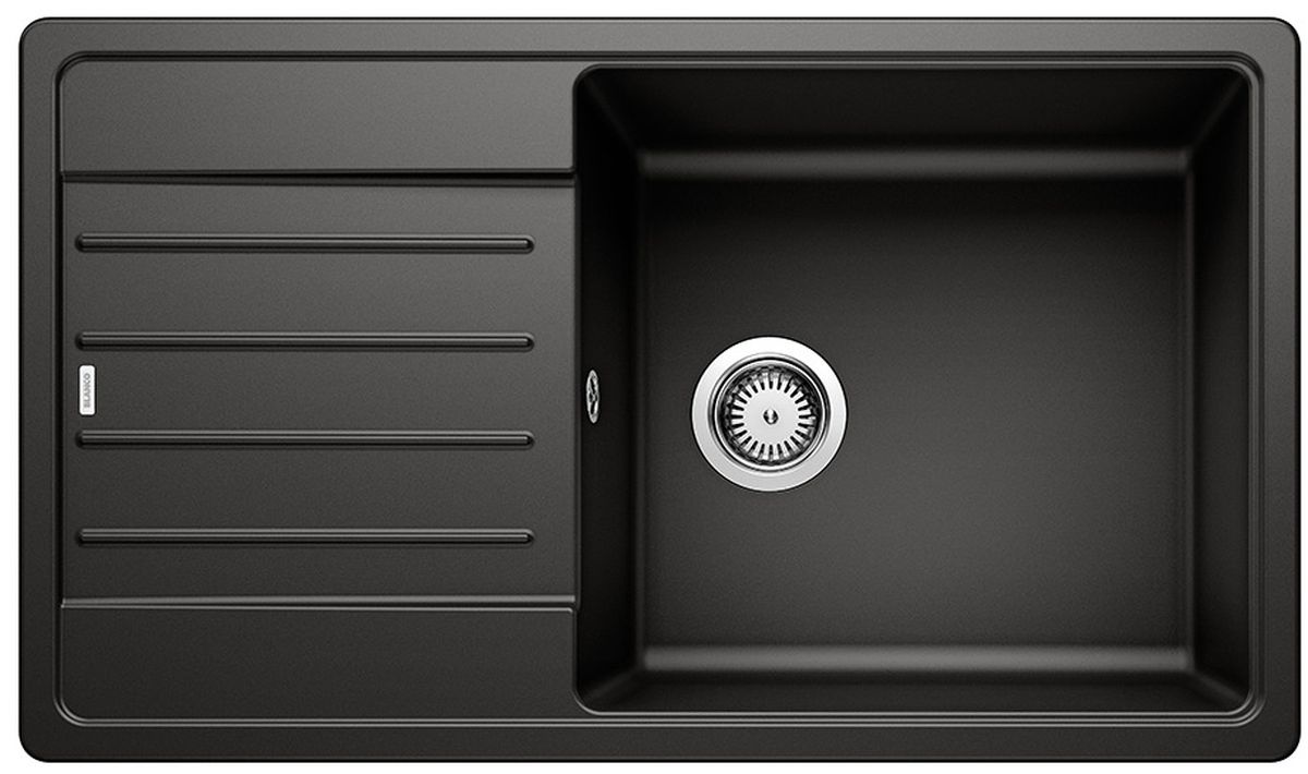 Blanco Legra XL 6 S fregadero de granito 86x50 cm negro 526087