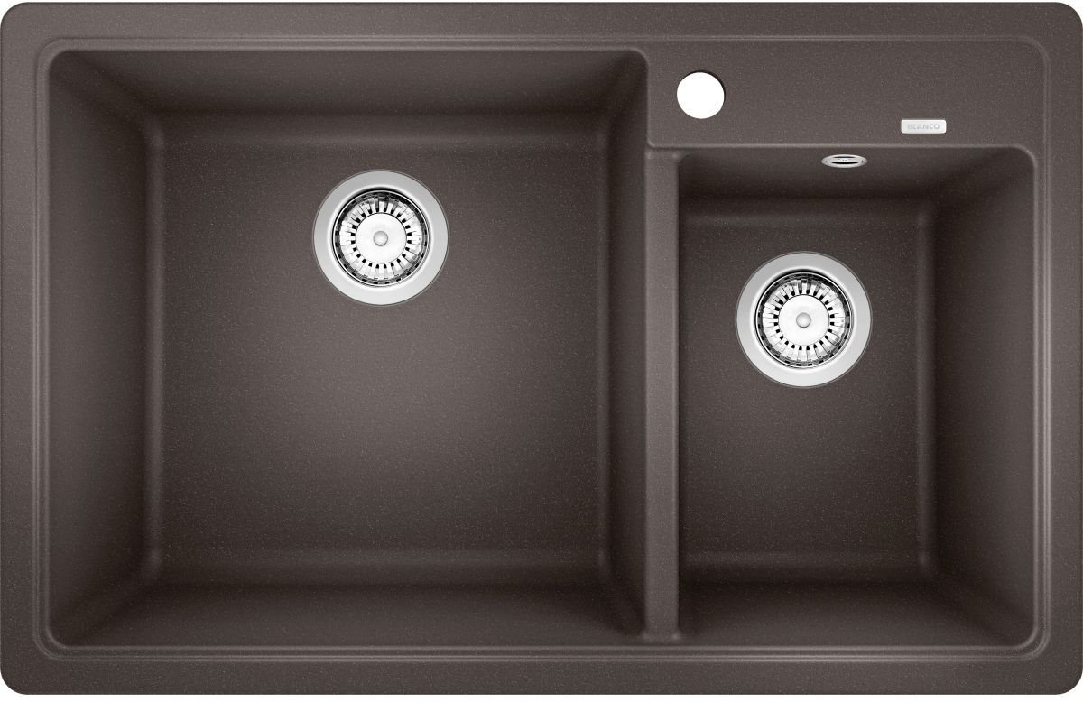 Blanco Legra 8 fregadero de granito 78x50 cm marrón 526229