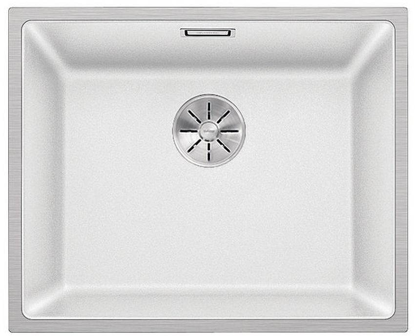 Blanco Andano 500-IF fregadero de granito 54.3x44.3 cm blanco 524110