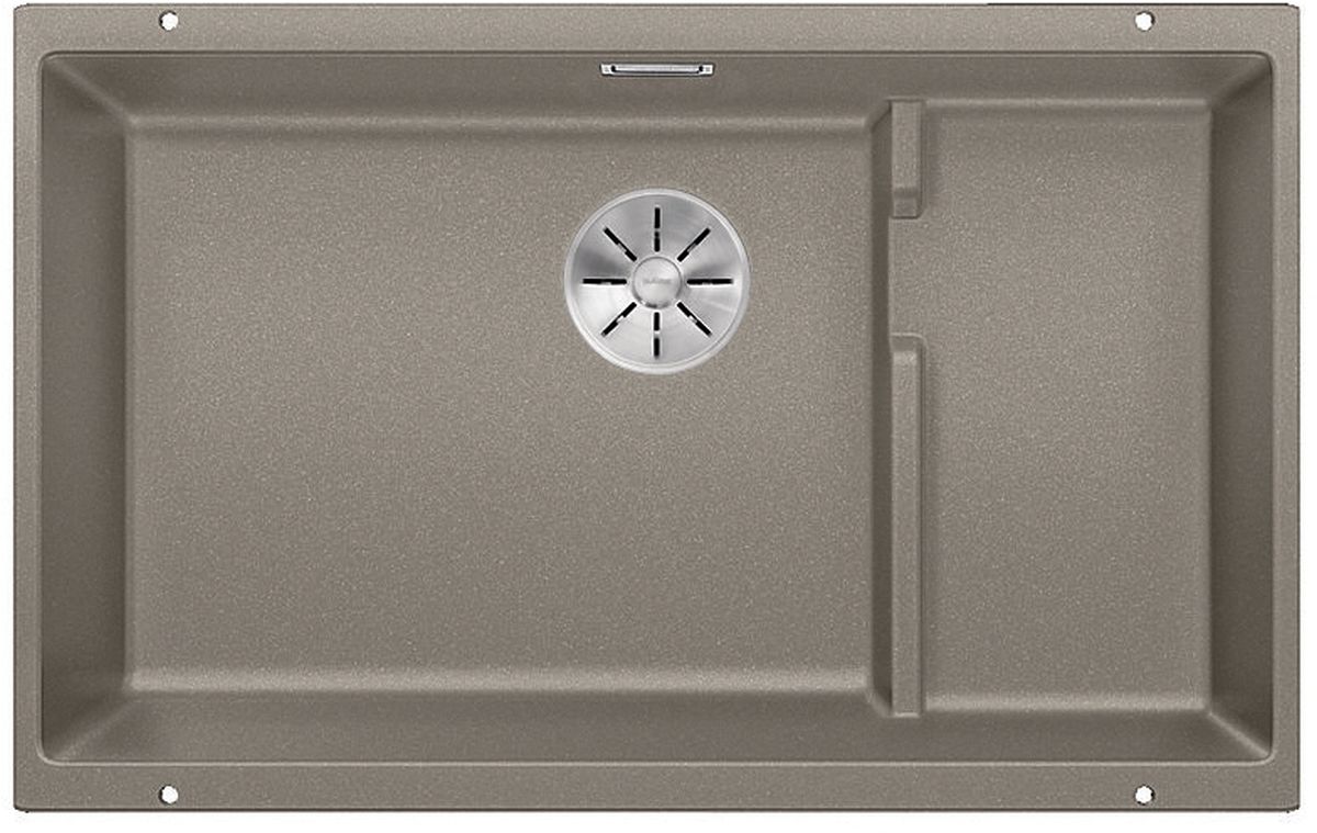 Blanco Subline 700-U Level fregadero de granito 70x40 cm gris/grafito/ónix 523459