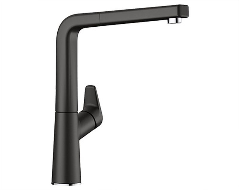 Blanco Avona-S grifo de cocina de pie negro 526170