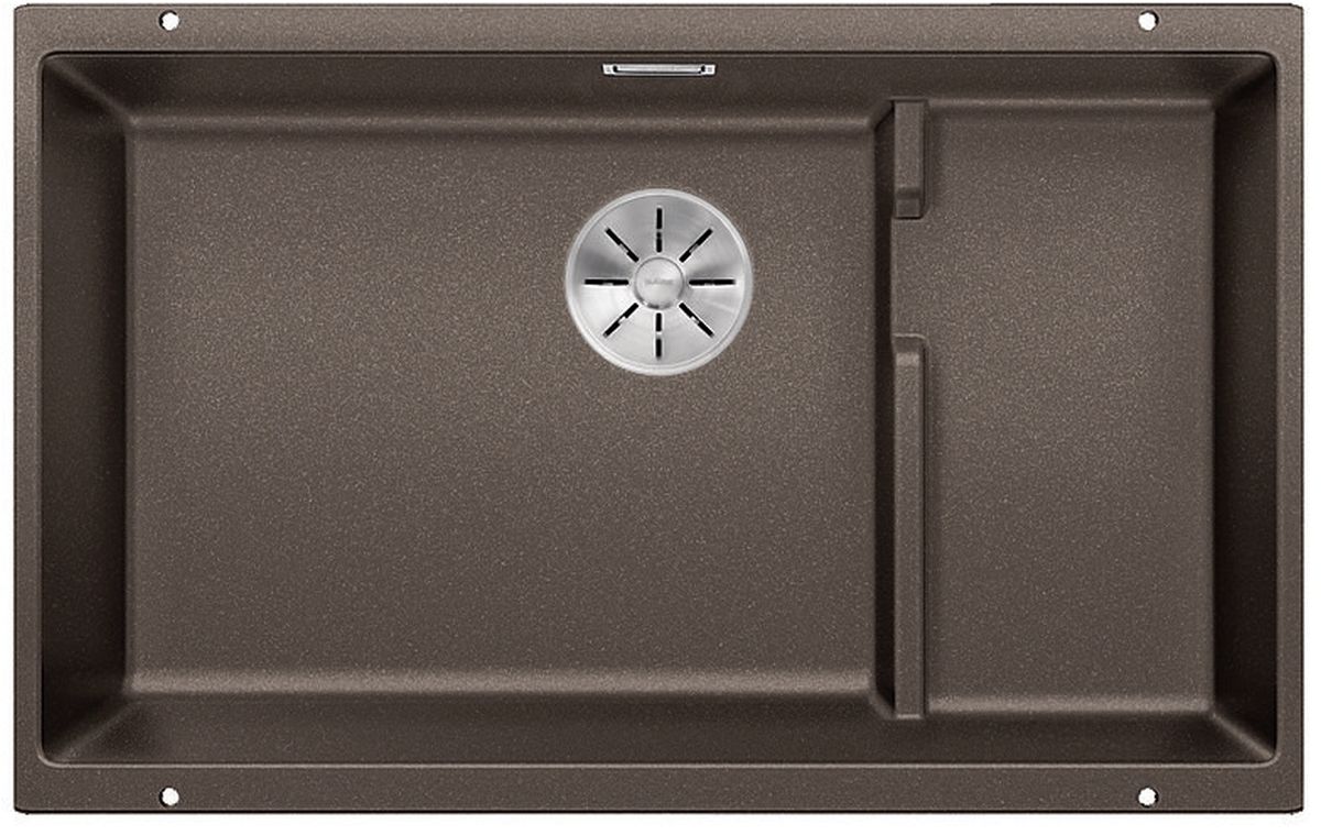 Blanco Subline 700-U Level fregadero de granito 70x40 cm marrón 523547