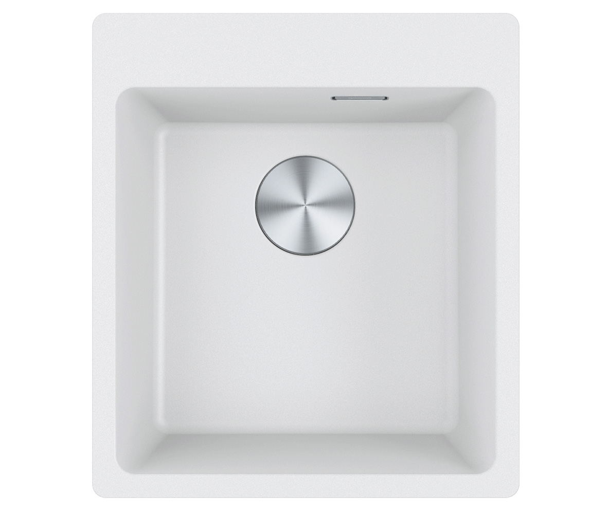 Franke Maris fregadero de granito 50x44 cm blanco 114.0661.789