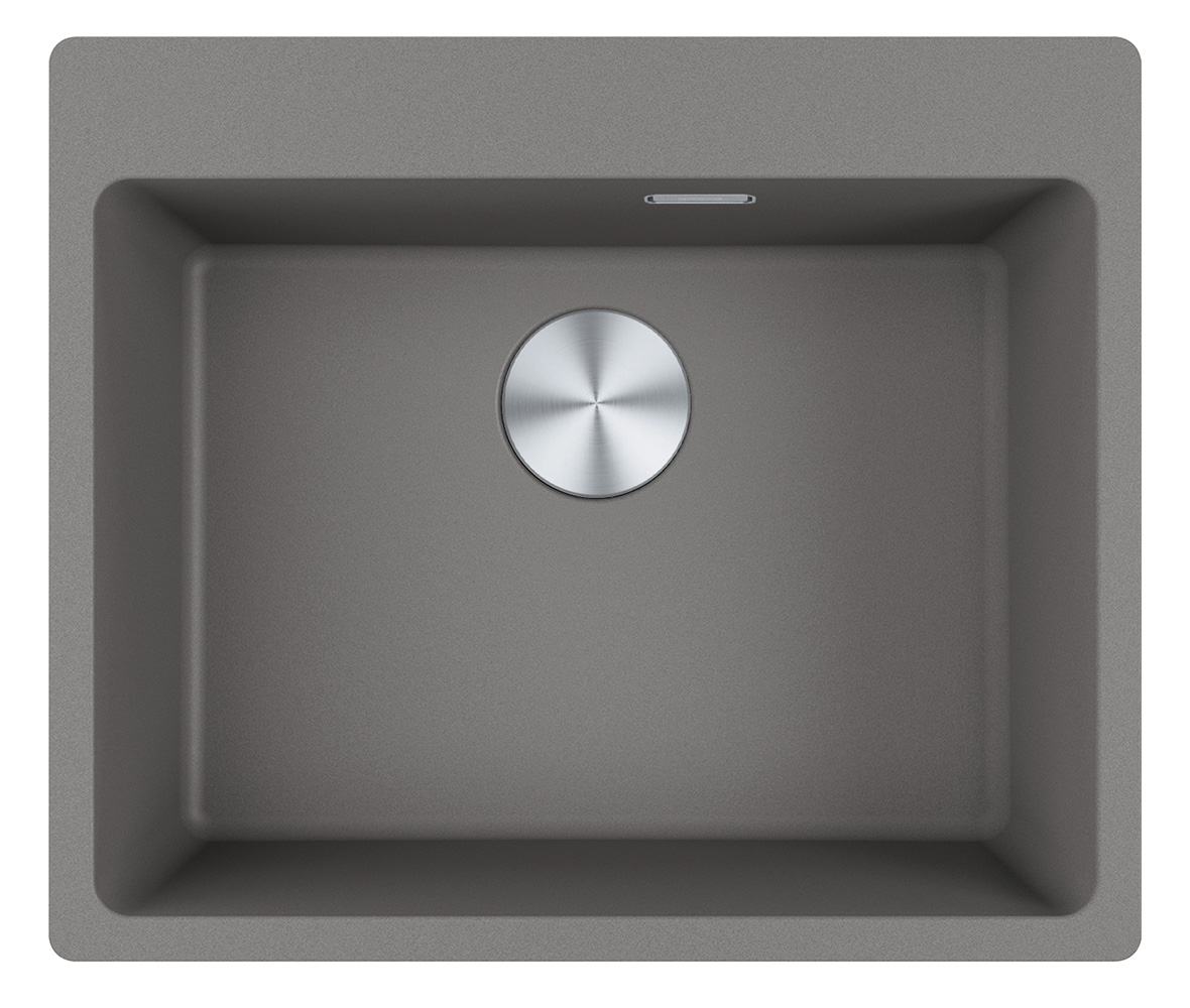 Franke Maris fregadero de granito 59x50 cm gris/grafito/ónix 114.0661.702