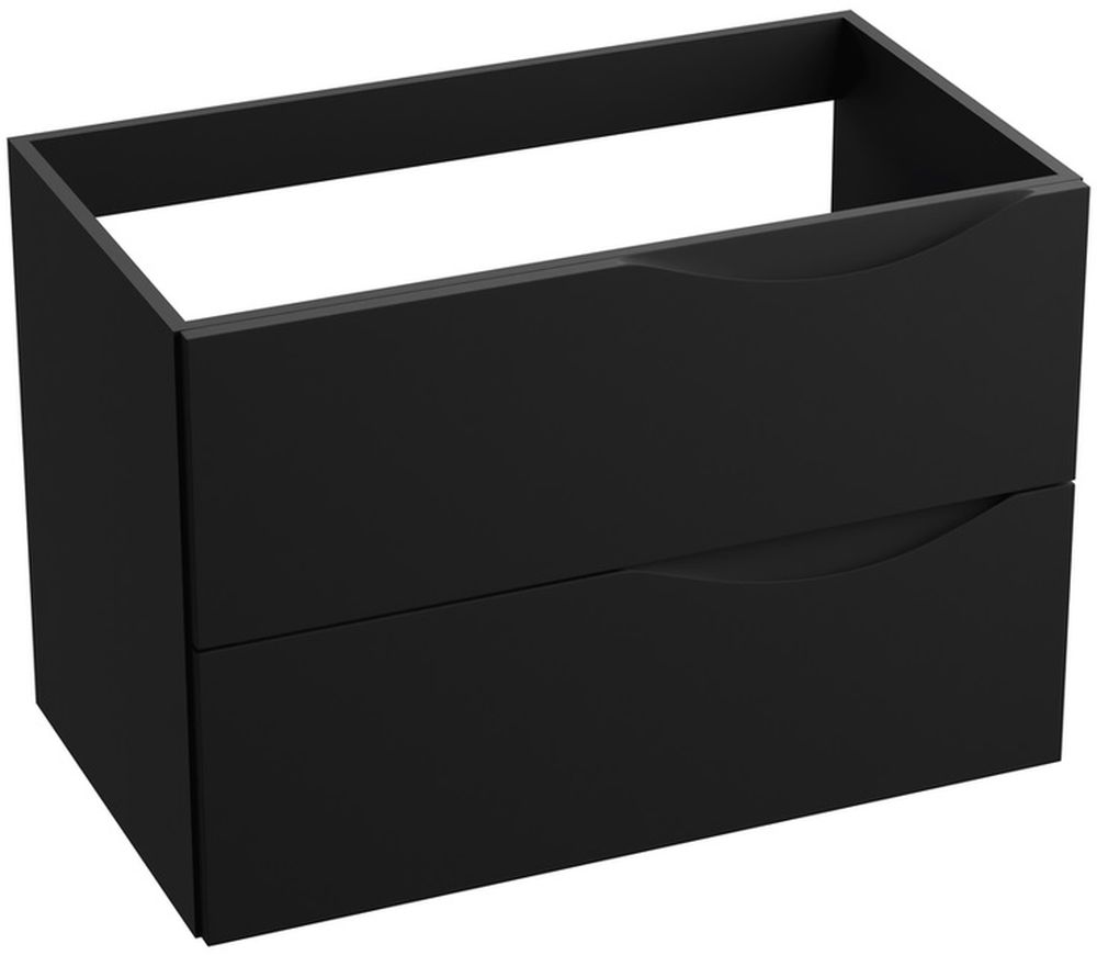LaVita Kolorado armario 80.5x46x54.2 cm suspendido, para lavabo negro 5900378324737