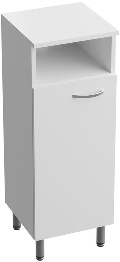 LaVita Basic Barato armario con encimera 30x30x84 cm de pie, lateral blanco 5900378314165