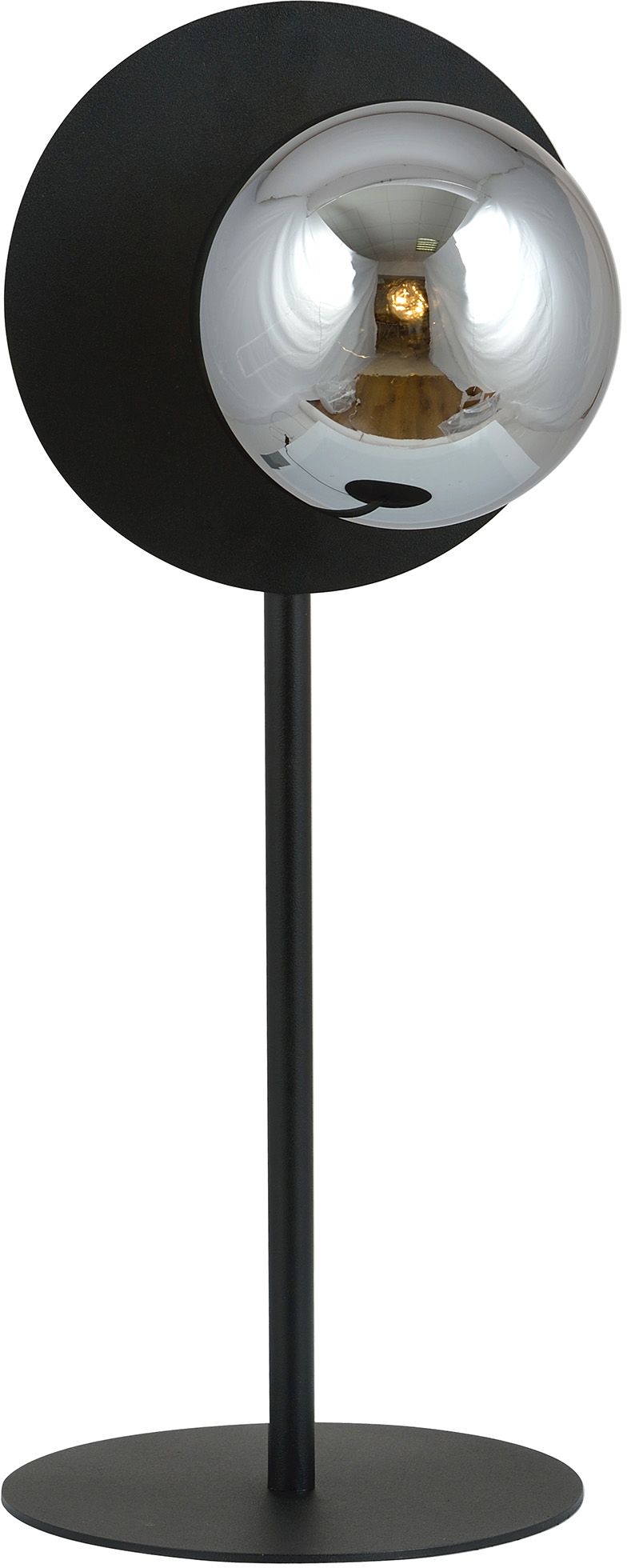 Emibig Oslo lámpara de sobremesa 1x10 W negro-grafito 1186/LN