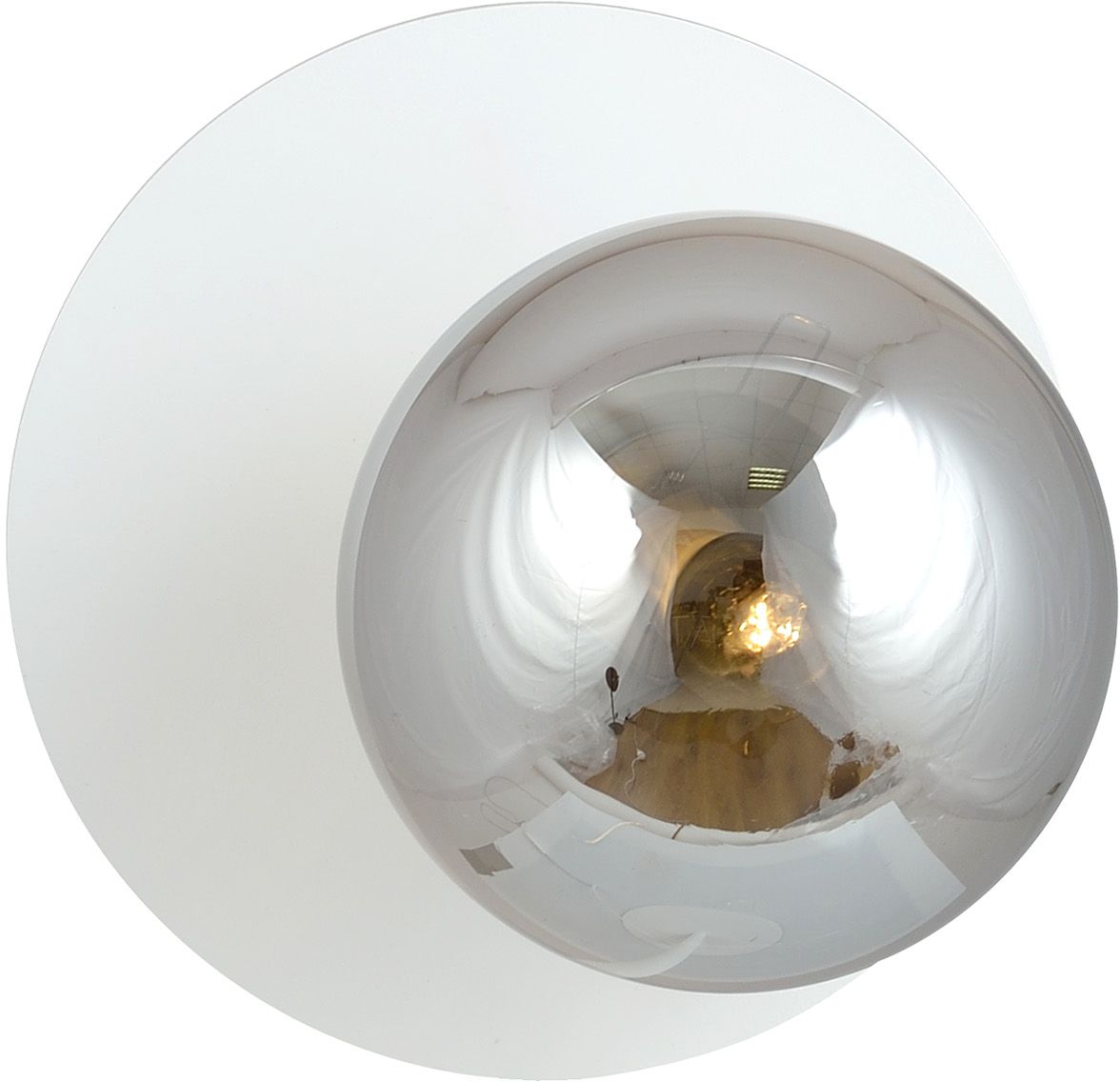 Emibig Oslo K1 lámpara de pared 1x10 W blanco-grafito 1188/K1