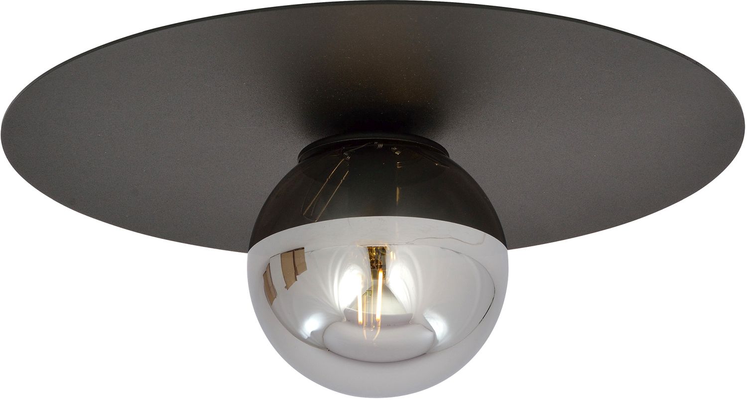 Emibig Solar lámpara de techo 1x10 W negro-grafito 1128/1