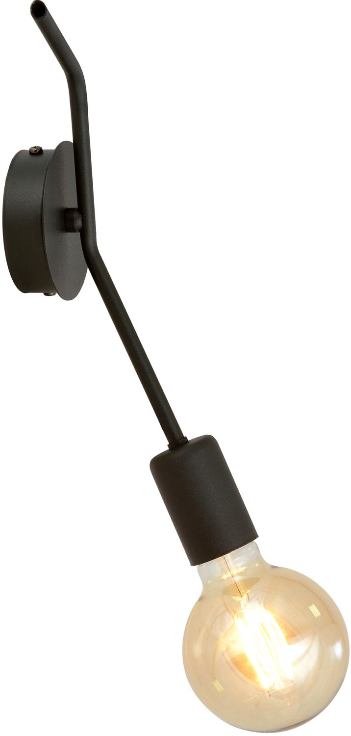 Emibig Frix lámpara de pared 1x15 W negro 1126/K1
