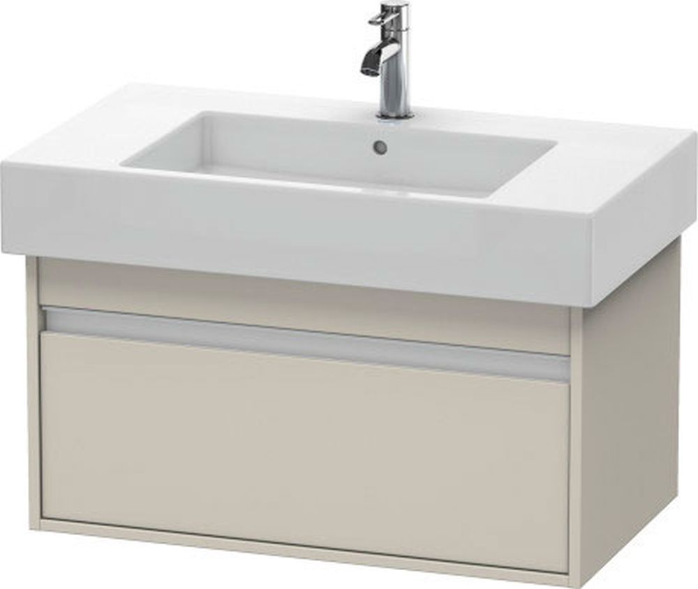 Duravit Ketho armario 80x45.5x41 cm suspendido, para lavabo gris KT669009191