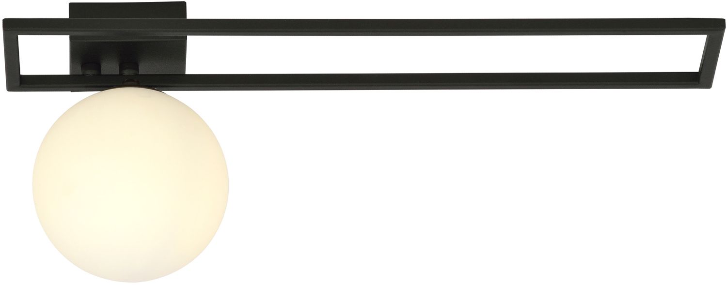 Emibig Imago lámpara de techo 1x10 W negro-ópalo 1130/1C