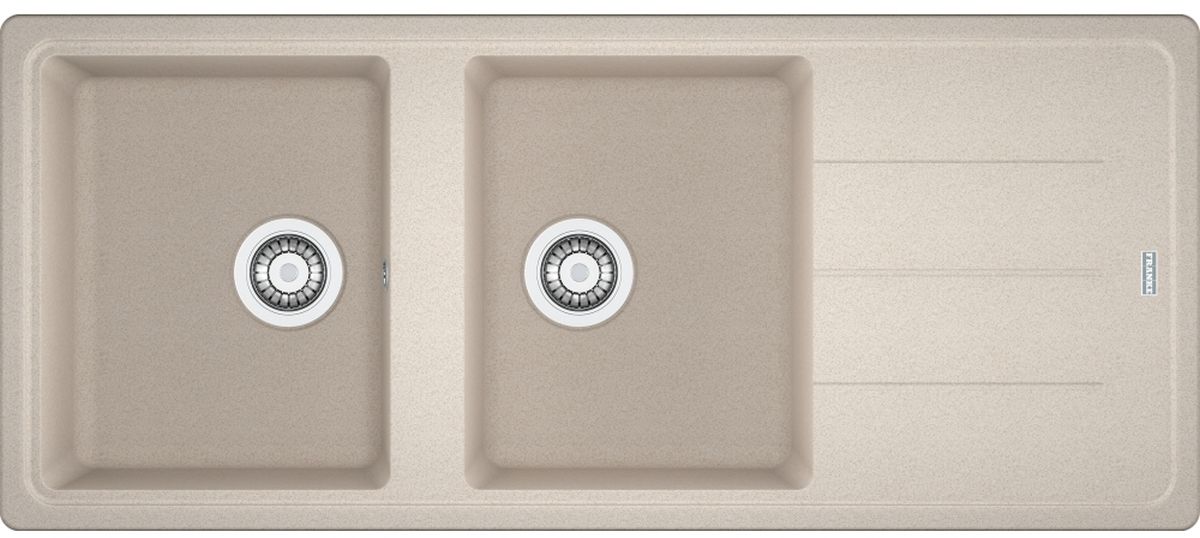Franke Basis fregadero de granito 116x50 cm beige 114.0276.586