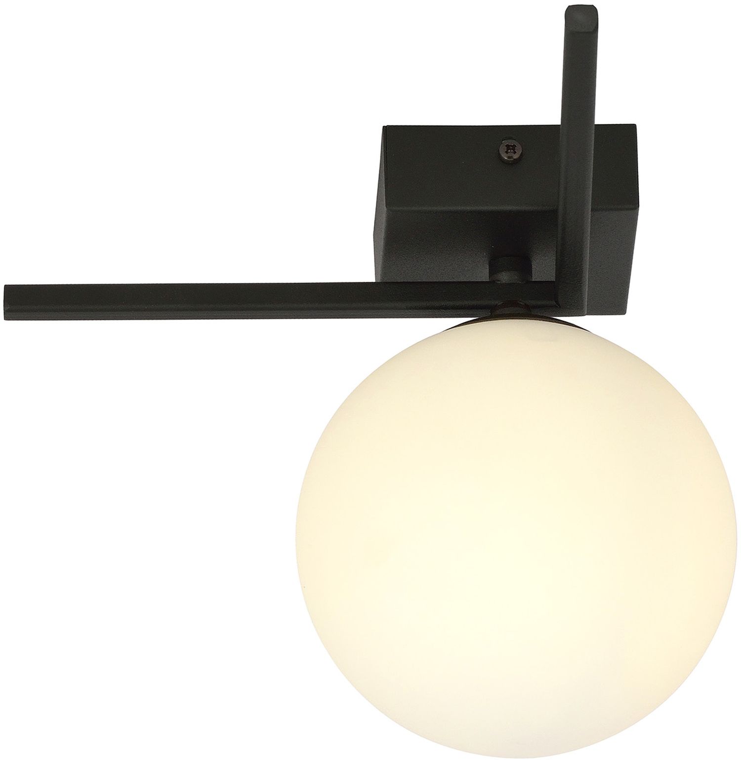 Emibig Imago lámpara de techo 1x10 W negro-ópalo 1130/1G