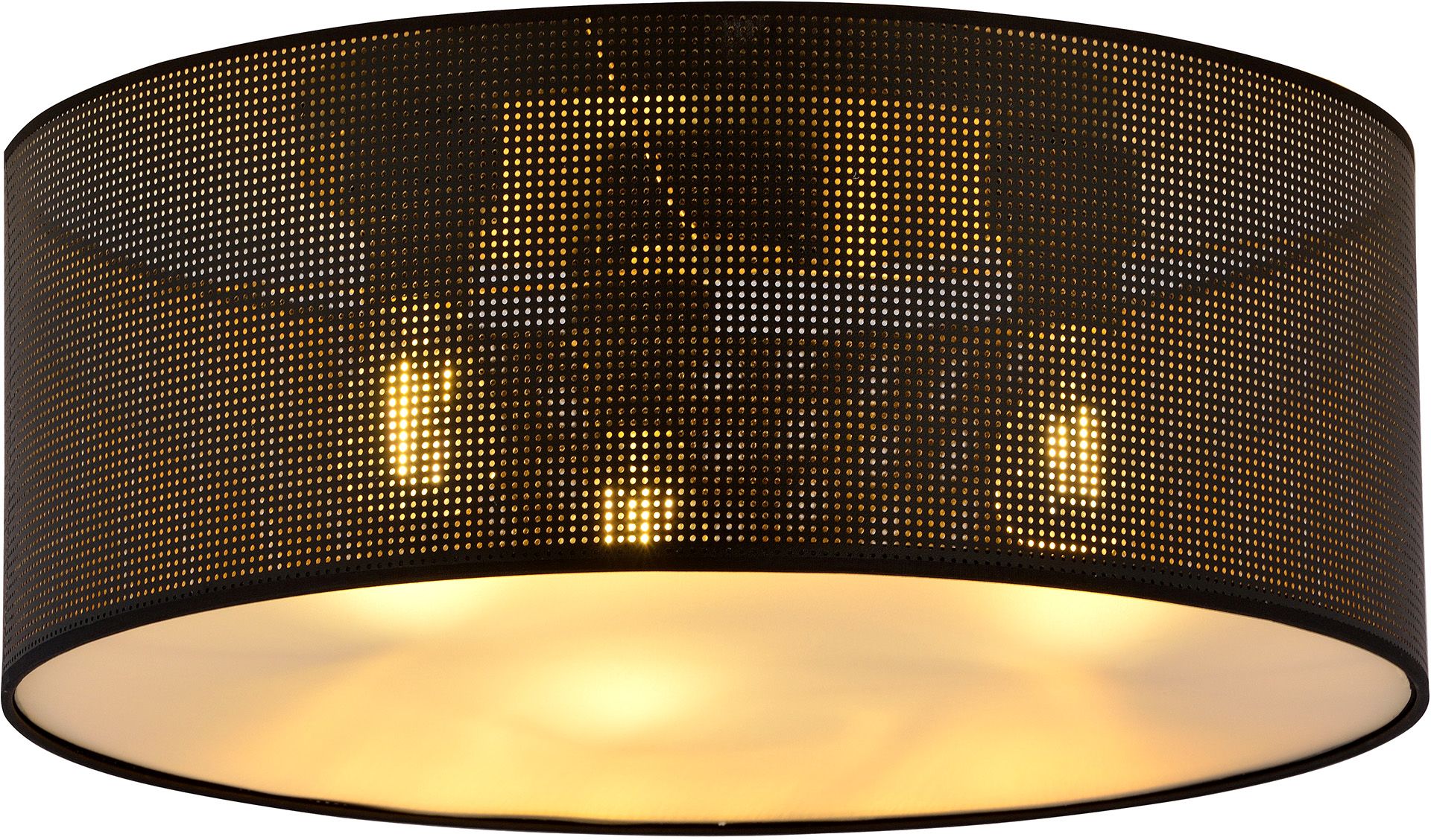 Emibig Aston plafón 3x15 W negro 1148/3