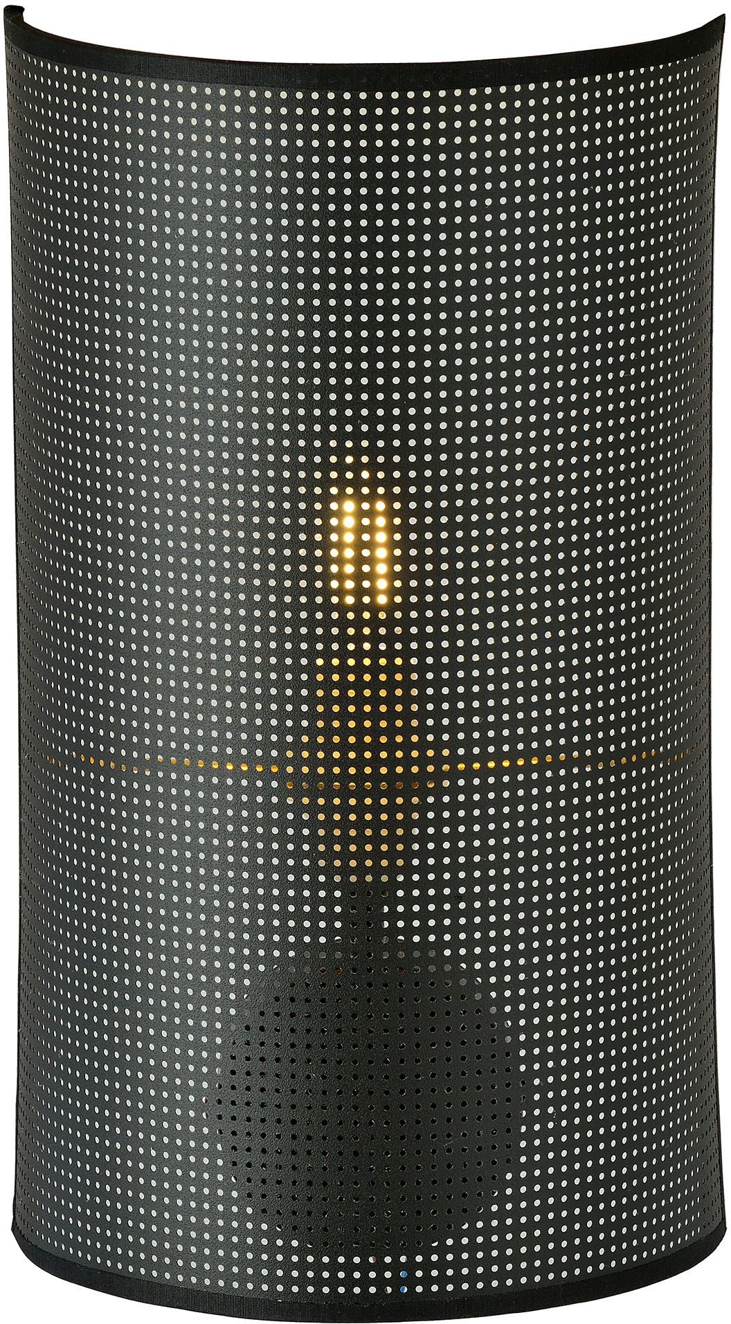 Emibig Aston lámpara de pared 1x10 W negro-oro 1148/K1