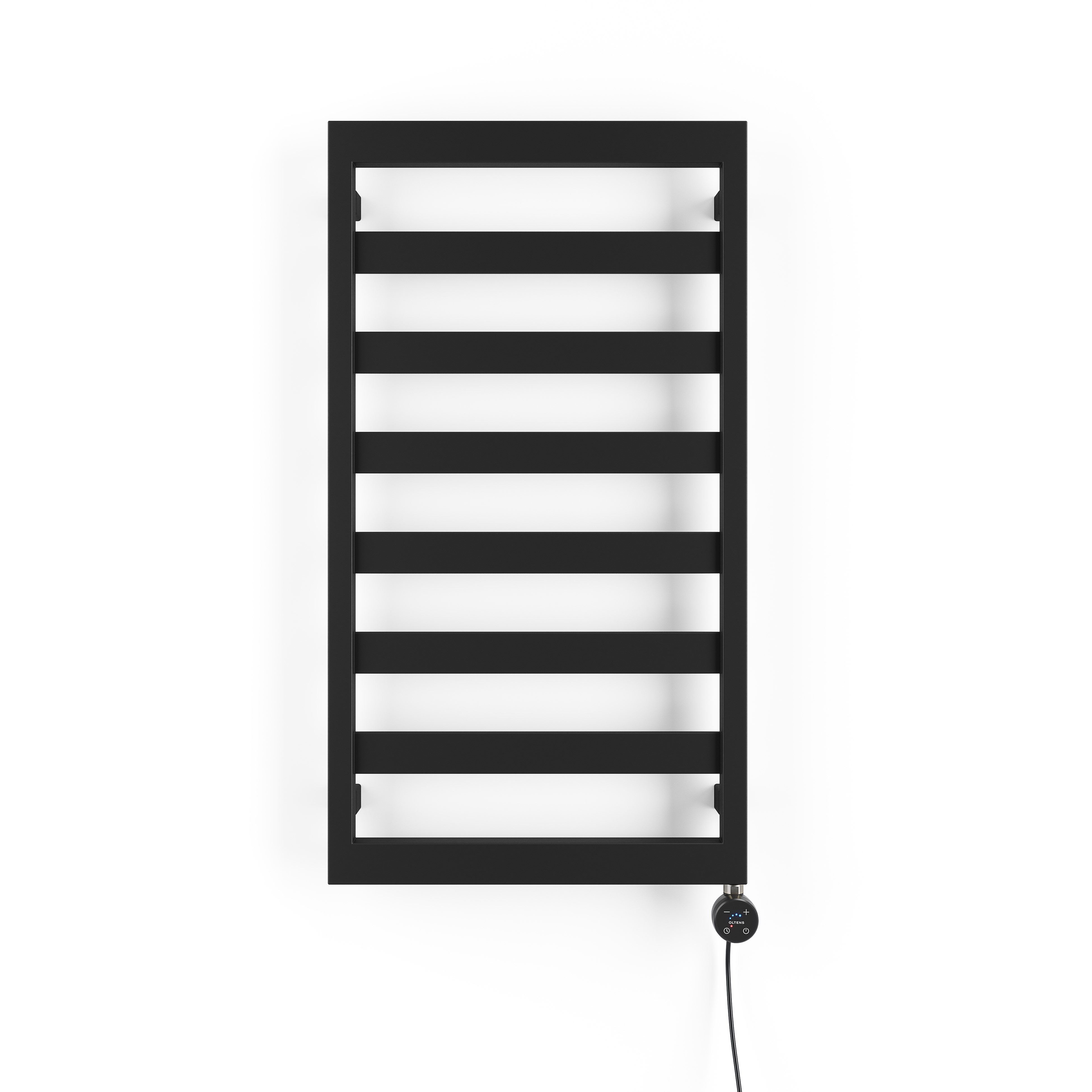 Oltens Benk radiador eléctrico 91x50 cm negro 55104300