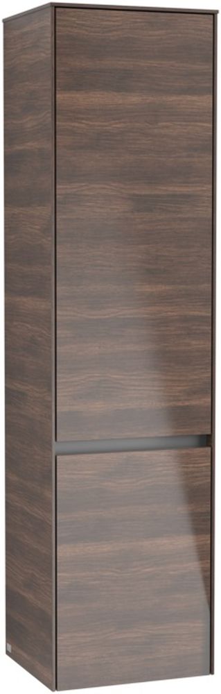 Villeroy & Boch Collaro armario 40.4x34.9x153.8 cm suspendido, lateral roble C03300VH