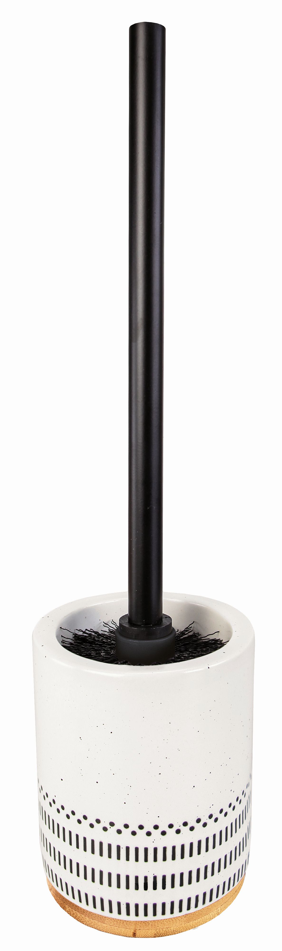 Kleine Wolke Alva escobilla de baño apoyado blanco-negro 8095185856