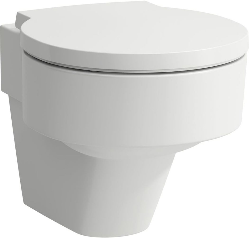 Laufen Val taza de inodoro suspendido sin reborde blanco mate H8202817570001