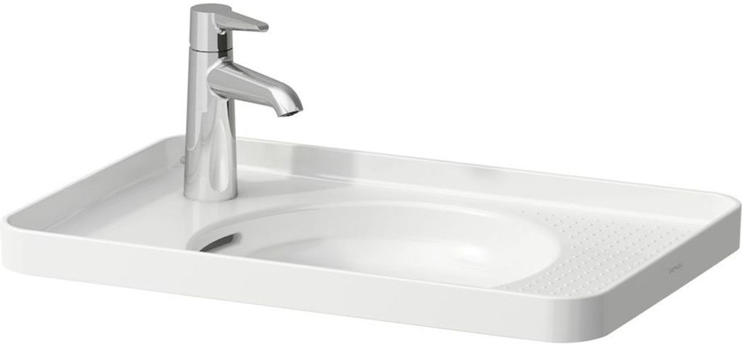 Laufen Val lavabo 55x36 cm rectangular empotrado blanco mate H8172817571051