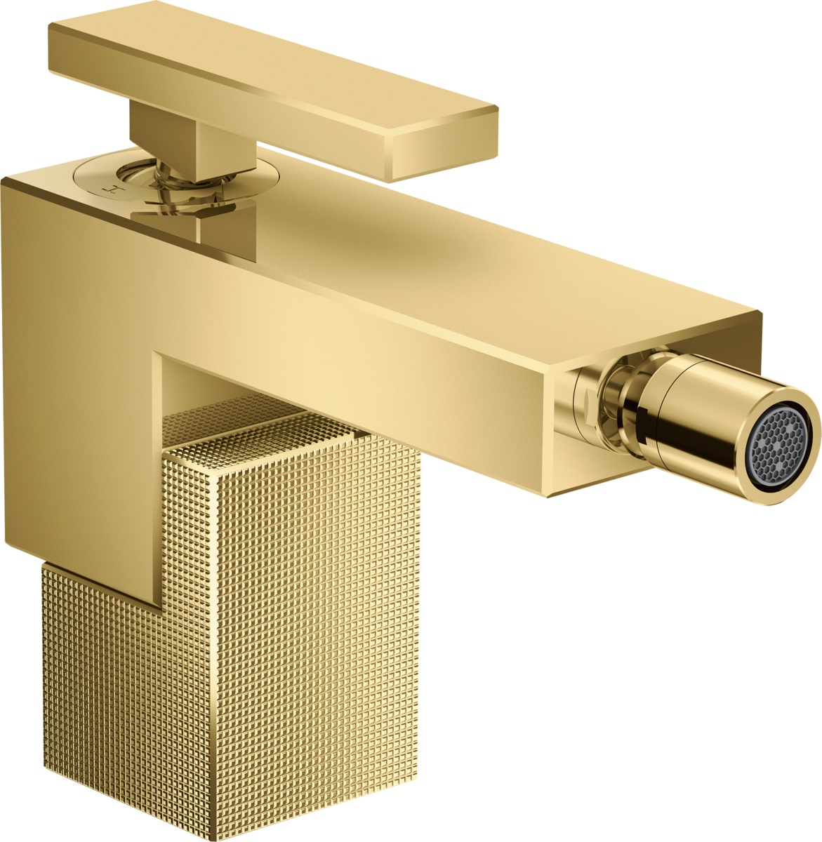 Axor Edge grifo para bidé de pie oro 46211990