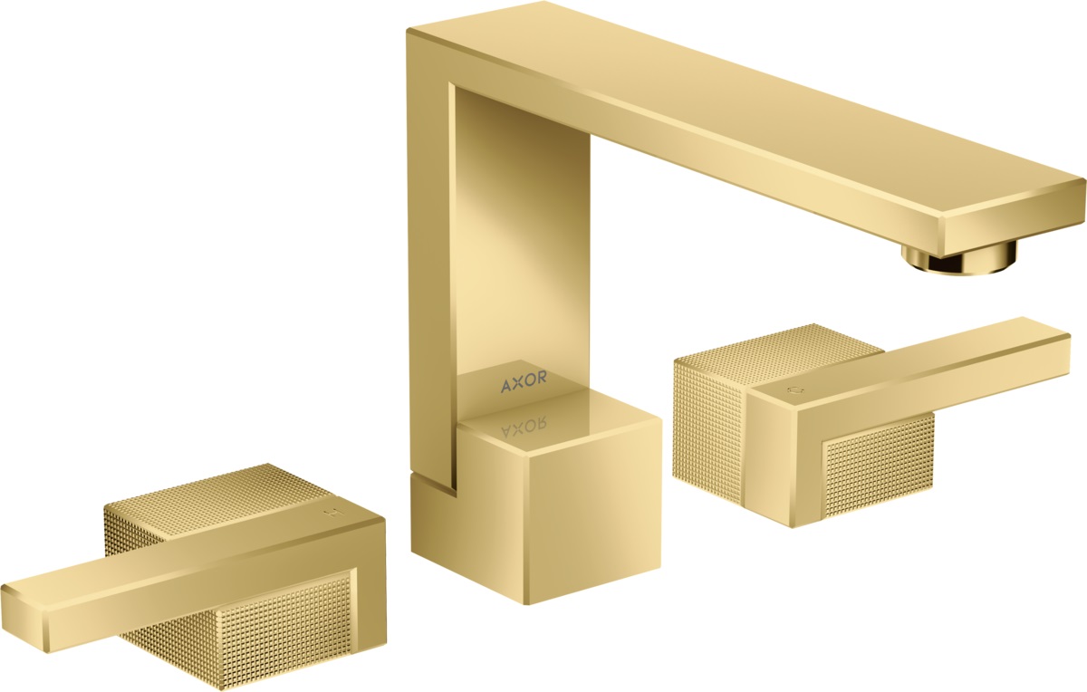 Axor Edge grifo para lavabo de pie oro 46051990
