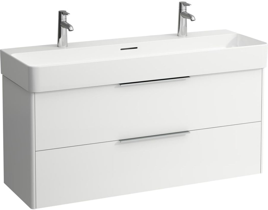 Laufen Val lavabo 120x42 cm rectangular clásico blanco mate H8102897571071
