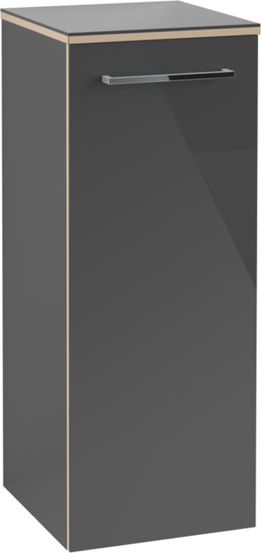 Villeroy & Boch Avento armario 35x40.5x89 cm suspendido, lateral gris A89501B1