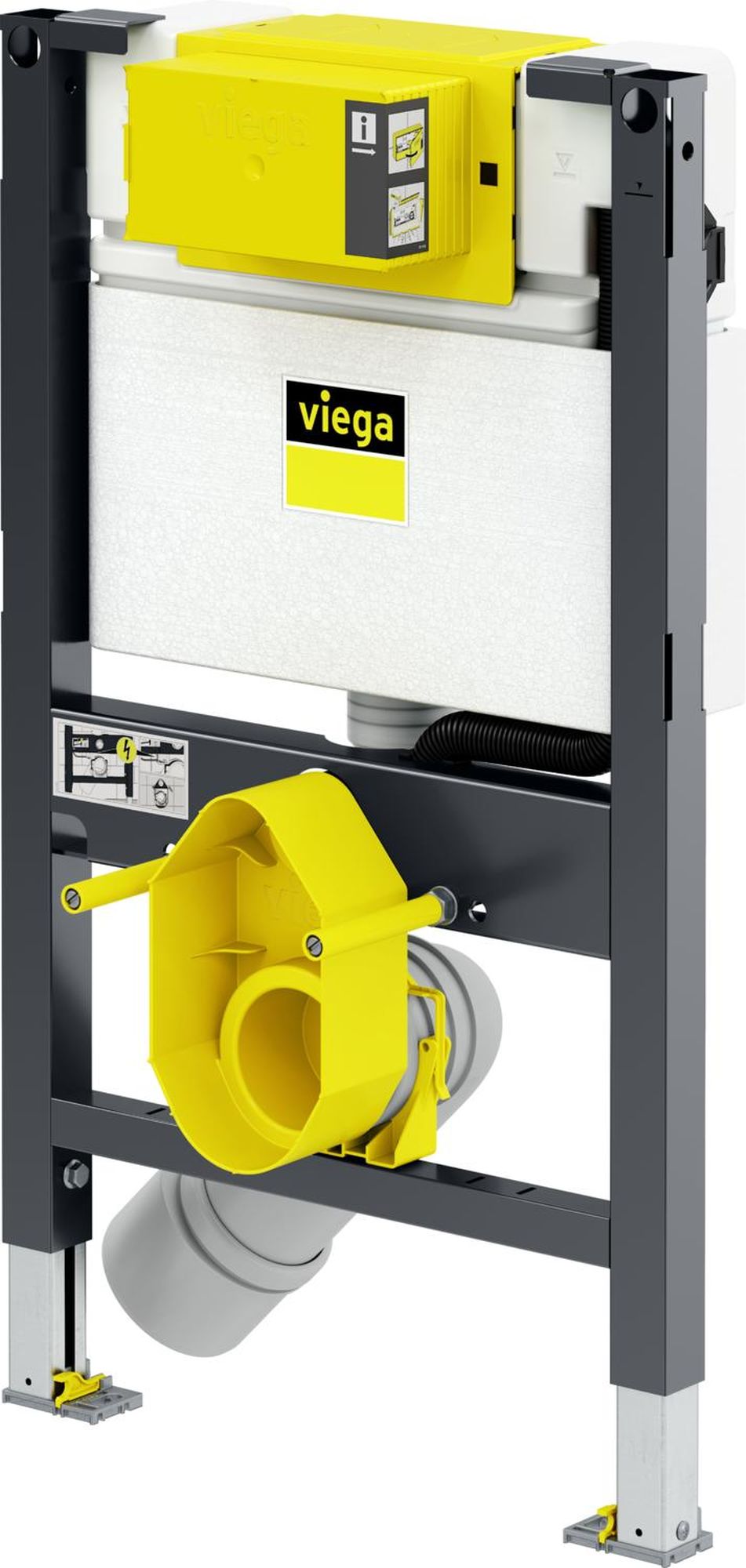 Viega Prevista Dry marco empotrado para inodoro suspendido 772017