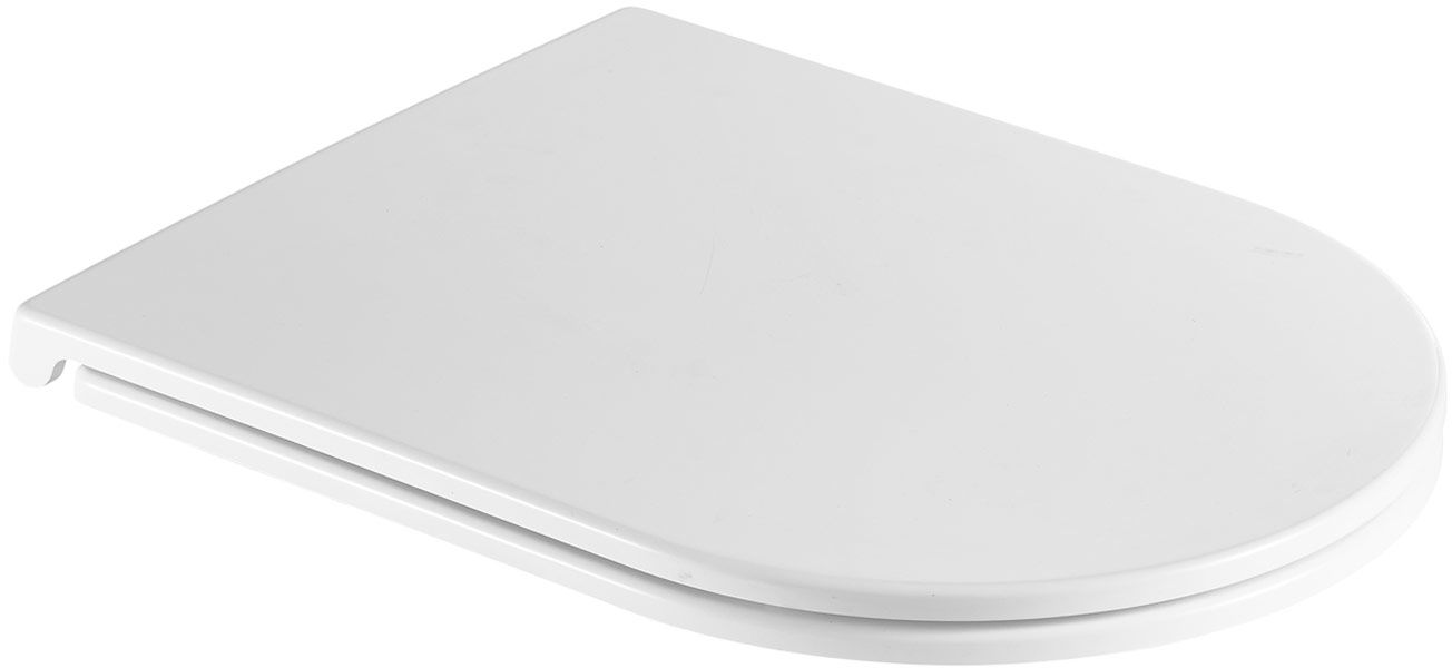 Omnires Ottawa tapa de inodoro de cierre suave blanco OTTAWACDEBP