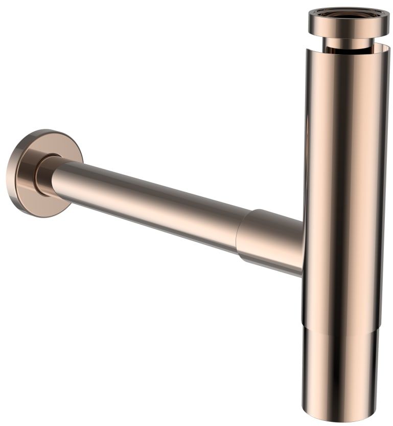 Laufen sifón de lavabo botella oro rosa H3749800820001